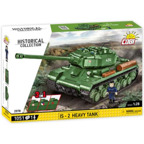 Cobi 2578 II WW Tank IS-2 3v1 1:28