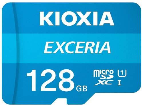 KIOXIA Exceria microSD card 128GB M203 UHS-I U1 Class 10