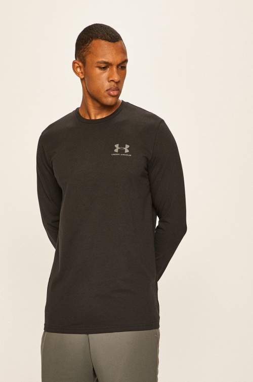 Under Armour Sportstyle Left Chest Triko Černá