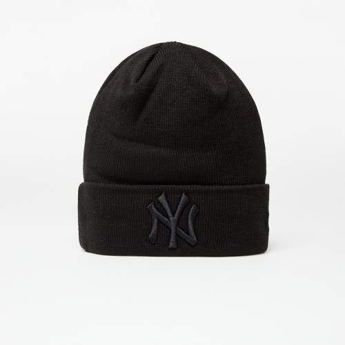 New Era Cap Mlb Essential Cuff Knit New York Yankees Black/ Black