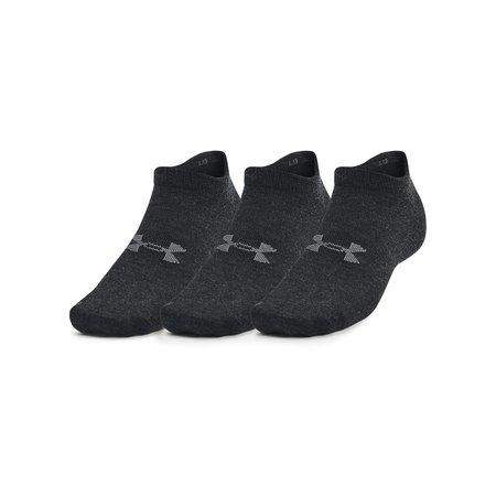 Under Armour Unisex sportovní ponožky Essential No Show 3pk S Černá