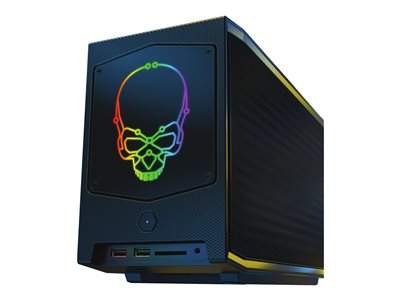 Intel Next Unit of Computing 11 Extreme Kit - NUC11BTMi9 - Barebone - mini PC - Intel WM590 - 1 x Core i9 11900KB / 3.3 GHz - RAM 0 GB - UHD Graphics - GigE, 2.5 GigE, Bluetooth 5.2 - WLAN: 802.11a/b/g/n/ac/ax, Bluetooth 5.2