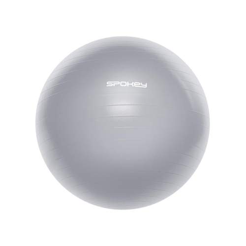 Spokey FITBALL III Gymnastický míč 55 cm včetně pumpičky šedý