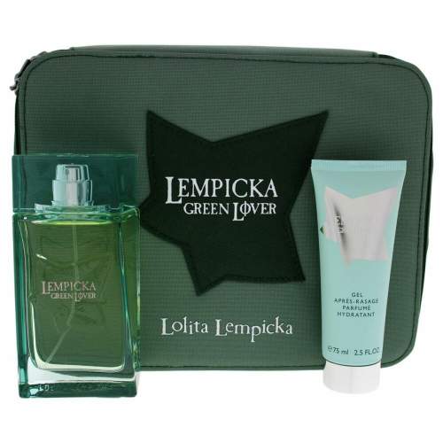 Lolita Lempicka Green Lover EDT 100 ml + gel po holení 75 ml + kosmetická taška
