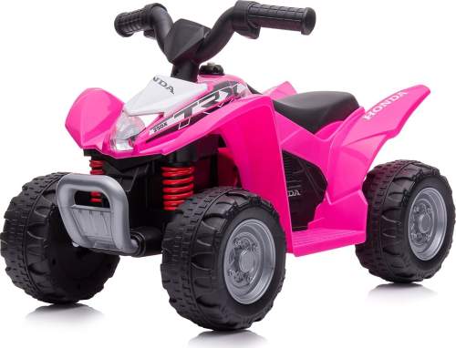 CHIPOLINO Čtyřkolka 6V Honda s melodiemi ATV Pink