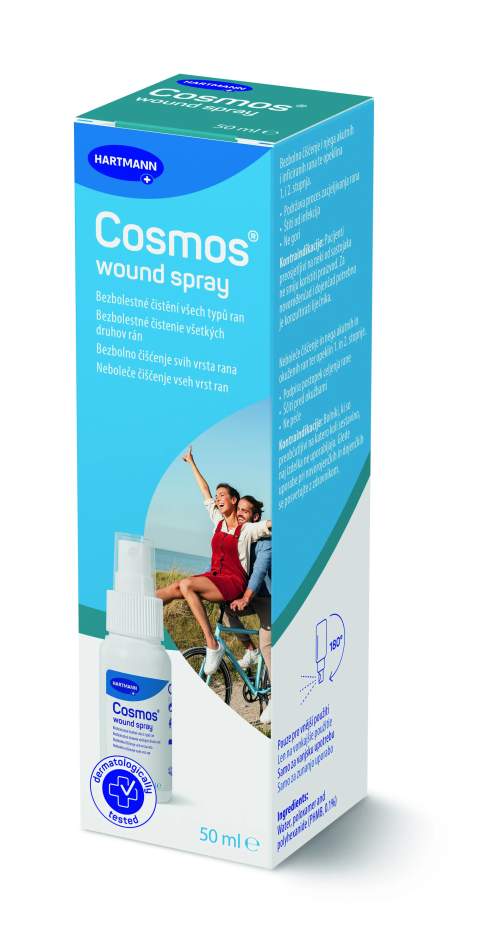 Cosmos wound spray bezbolestné čištění ran 50ml
