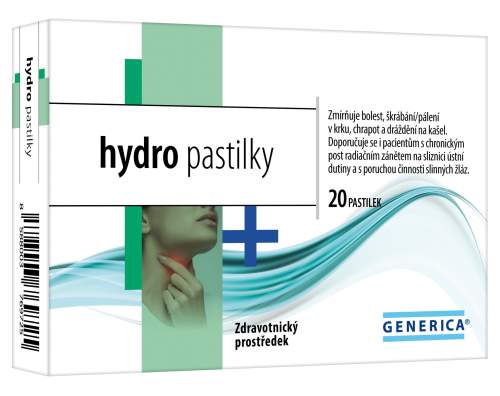 Generica Hydropastilky 20 pastilek