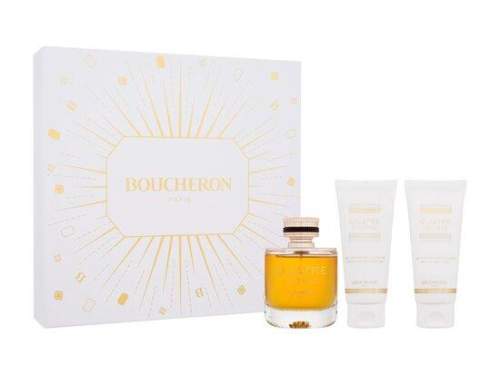 Boucheron Quatre Iconic sada parfémovaná voda 100 ml + tělové mléko 100 ml + sprchový gel 100 ml pro ženy