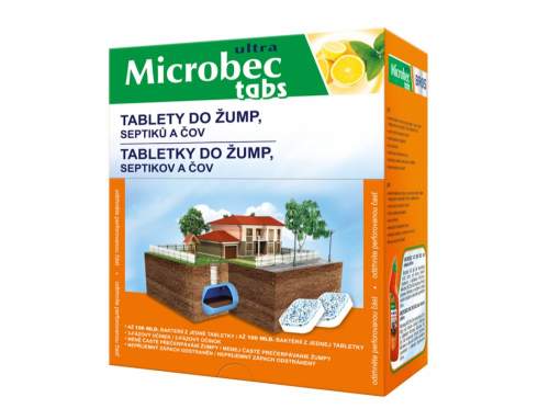 Nohel Garden Tablety BROS MICROBEC do žump, septiků a ČOV 16x20g