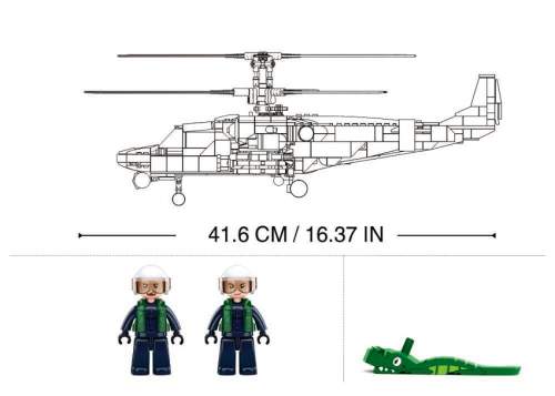 Sluban Bojový vrtulník KA-52S M38-B1138
