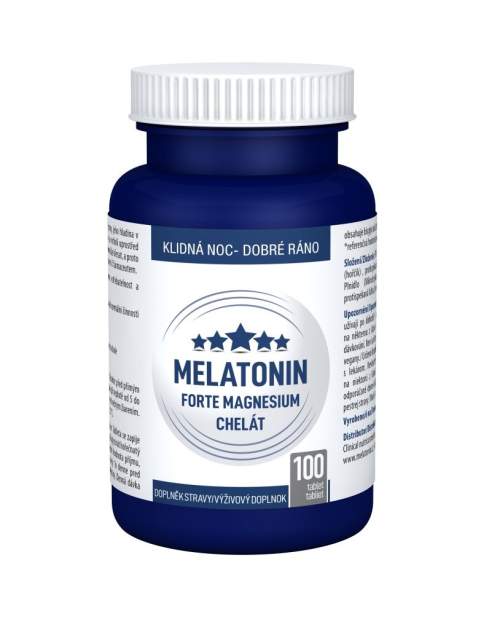 Clinical Melatonin Forte Magnesium chelát 100 tablet