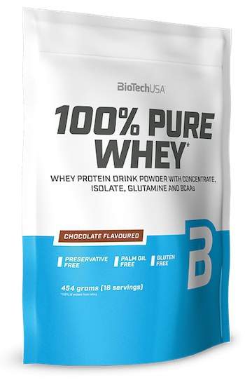 Biotechusa 100% pure whey 454 g malinový cheesecake