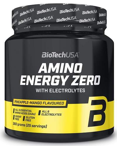 BioTech USA Amino Energy Zero with Electrolytes 360 g broskvový ledový čaj