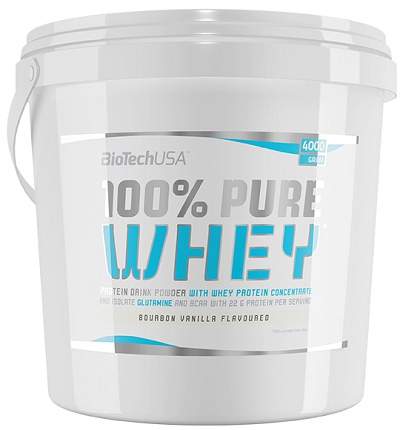 Biotechusa 100% pure whey 4000 g vanilka bourbon