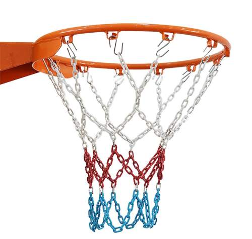 Sedco Síťka basketbalová - kovová - barevná