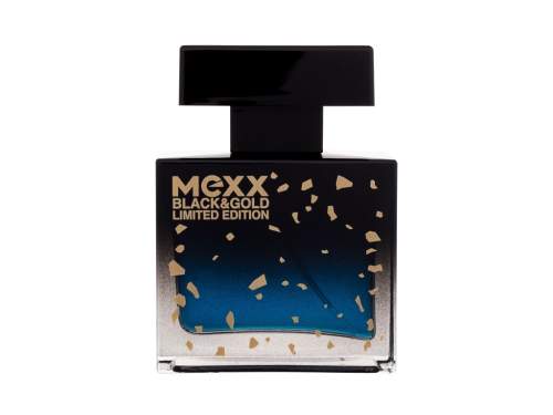Mexx Black & Gold Limited Edition toaletní voda pánská 30 ml