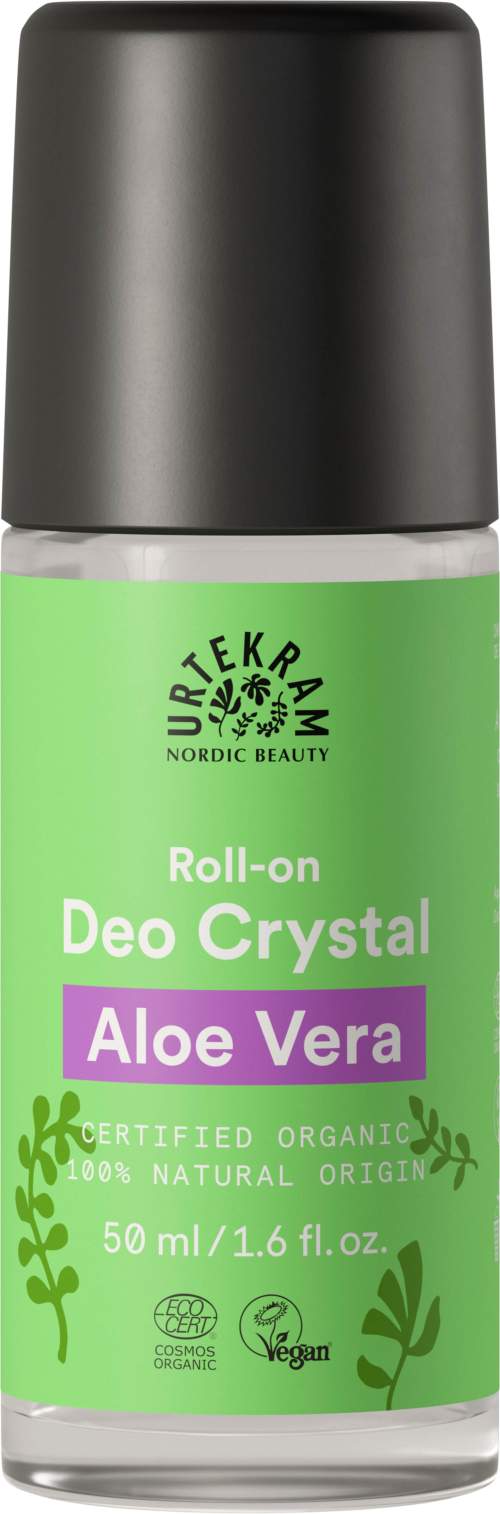 Urtekram Deo kulička crystal aloe vera 50 ml