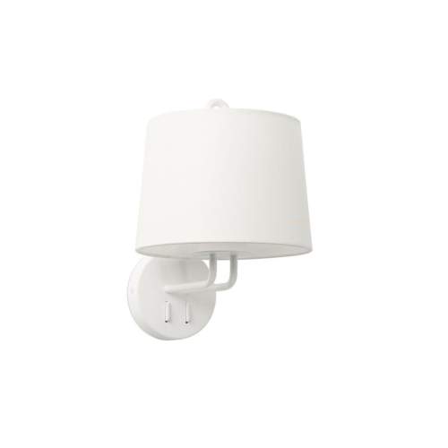 MONTREAL nástěnná lampa, bílá - FARO