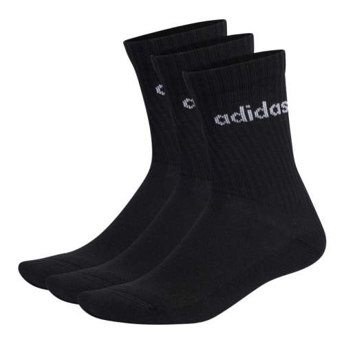 Adidas CREW 3PP Ponožky černá S