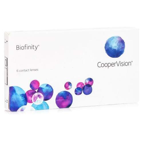 Biofinity (6 čoček) Dioptrie: -12.00, Zakřivení: 8.6