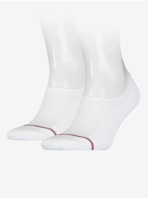 Tommy Hilfiger Underwear Ponožky 2 páry Bílá 39-42