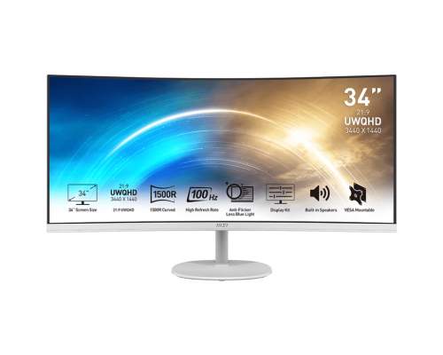 MSI monitor PRO MP341CQW