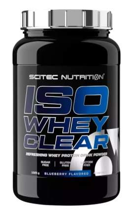 Scitec Nutrition Iso Whey Clear 1025 g borůvka