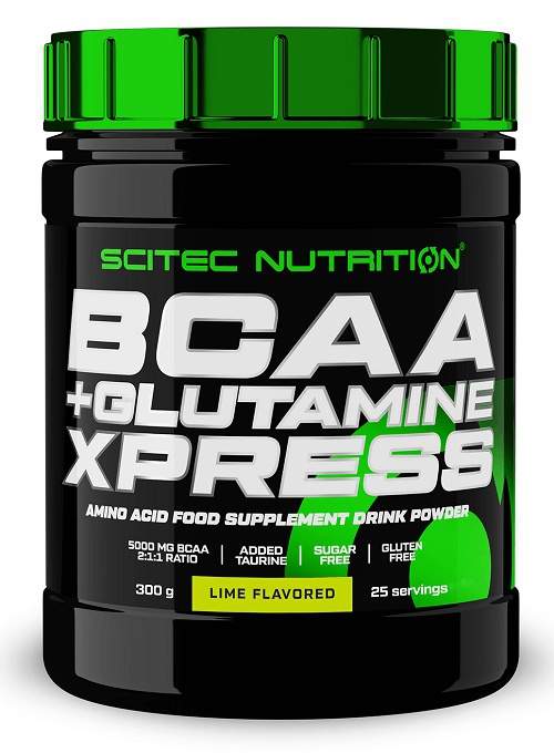 Scitec Nutrition BCAA + Glutamine Xpress Lime 300 g