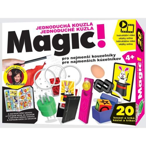 Škola kouzel - Super snadná magie 20 triků