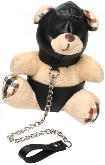Hooded Teddy Bear Keychain