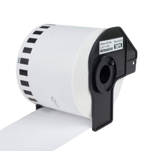 PRINTLINE kompatibilní páska s DYMO 18484, 19mm, 5.5m, černý tisk/bílý p., RHINO, polyes. PLTD84, 18484