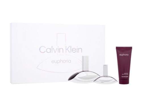 Calvin Klein Euphoria SET3 sada parfémovaná voda 100 ml + parfémovaná voda 30 ml + tělové mléko 100 ml pro ženy