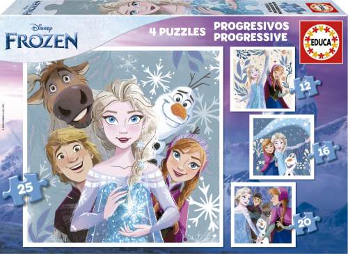 Puzzle Frozen Disney Educa 2 x 20 dílků