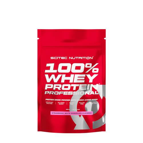 Scitec Nutrition 100% Whey Protein Professional 500 g jahoda-bílá čokoláda