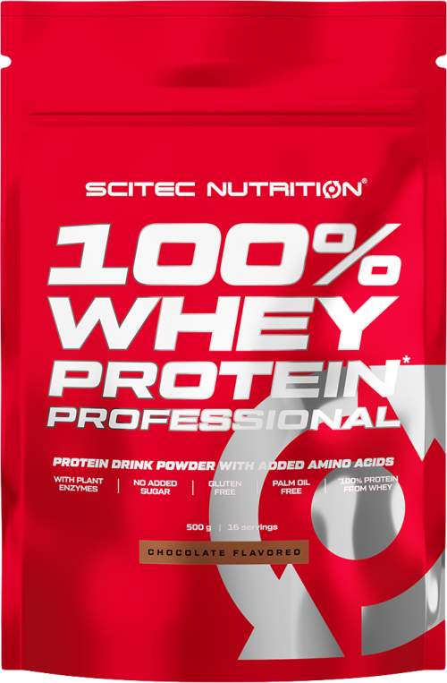 Scitec Nutrition 100% Whey Protein Professional 500 g čokoláda-cookies&cream