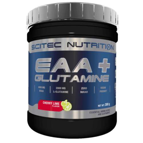 Scitec Nutrition EAA + Glutamine  300 g růžová limonáda