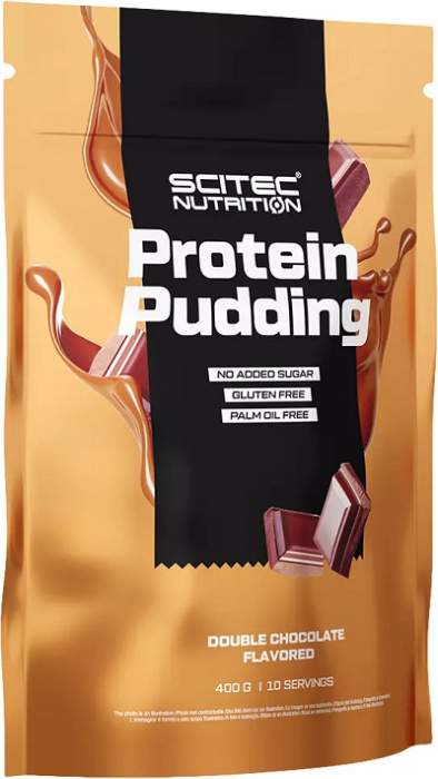 Scitec Nutrition Protein Pudding 400 g dvojitá čokoláda