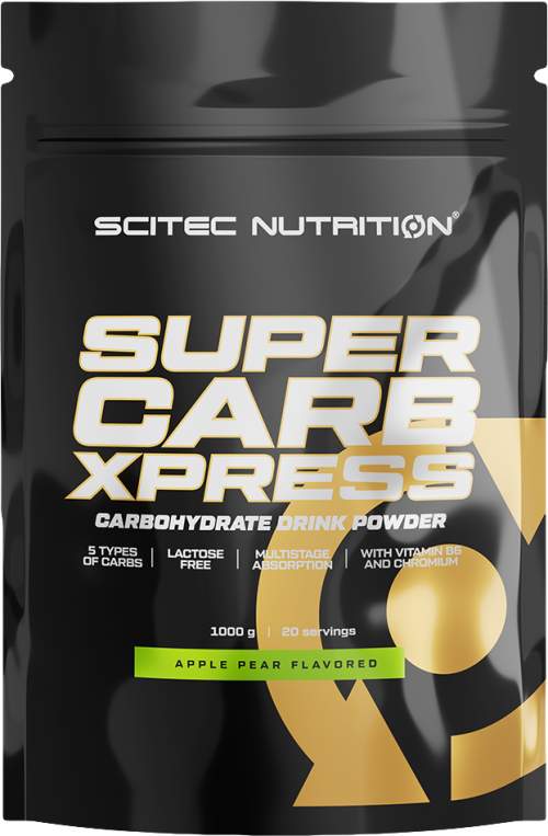 Scitec Nutrition SuperCarb Xpress 1000 g malinový čaj