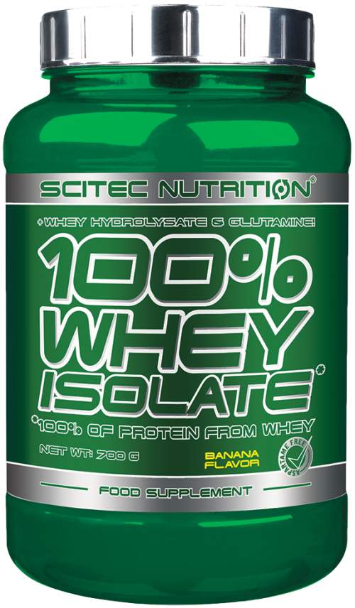 Scitec Nutrition 100% Whey Isolate 700 g banán
