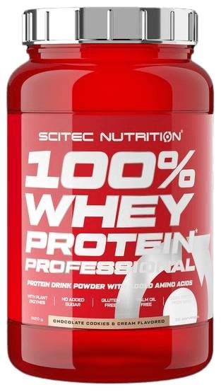 Scitec 100% whey protein professional 920 g pistácie/bílá čokoláda