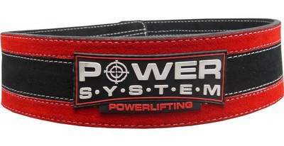 Power System Fitness opasek STRONGLIFT PS 3840 Červená L/XL