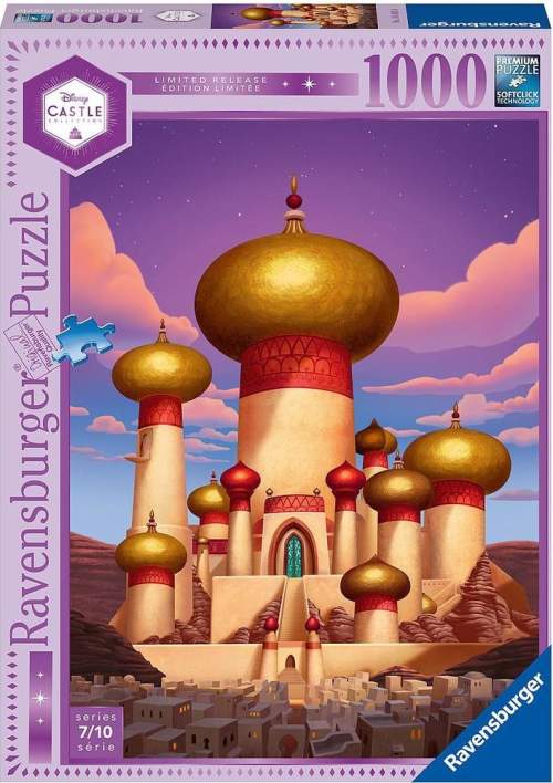 RAVENSBURGER Puzzle Disney princezny: Hrad princezny Jasmíny 1000 dílků