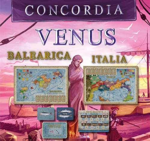 Concordia Venus: Balearica / Italia - CZ/EN/DE