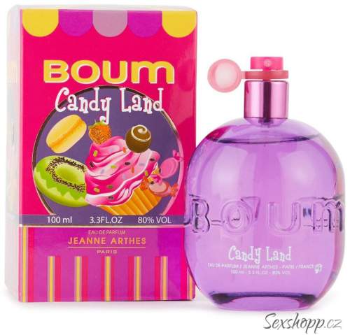 Dámská parfémovaná voda Jeanne Arthes Boum Candy Land, 100 ml