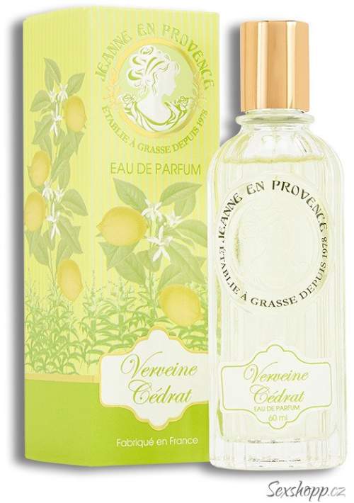 Dámská parfémovaná voda Jeanne en Provence Verveine Cédrat, 60 ml