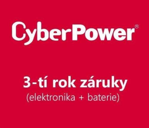 CyberPower 3-tí rok záruky pro OLS6000ERTXL3U