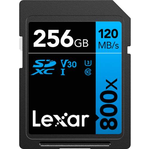 LEXAR SDXC 256GB UHS-I 800x Pro