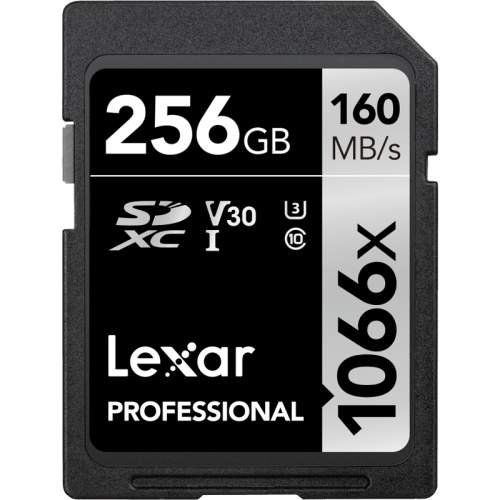 LEXAR SDXC 256GB 1066x UHS-I R160/W120