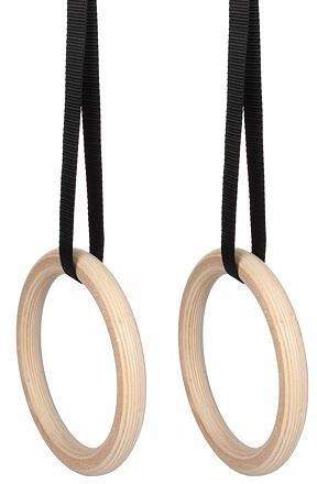 Merco Wood 238 gymnastické kruhy dřevěné