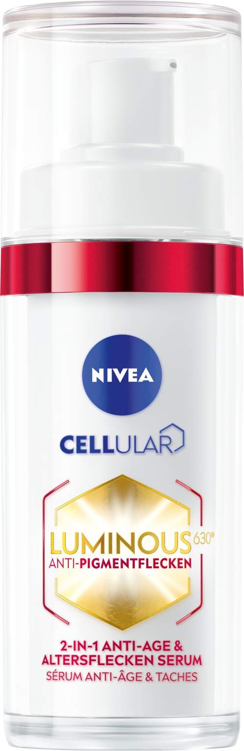Nivea Cellular Luminous 630 Antispot Anti-Age & Spot Serum omlazující pleťové sérum proti pigmentovým skvrnám 30 ml